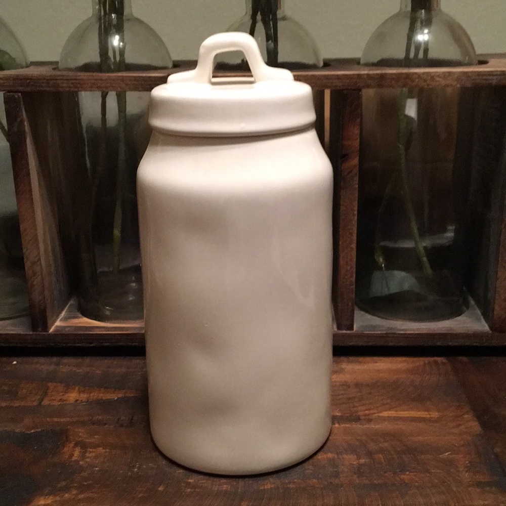 RAE DUNN PUPPY LOVE 🐾🐶 treat food cannister - Picture 4 of 9